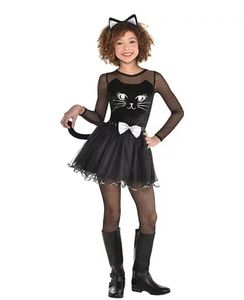 Girls Kitty Kat Costume